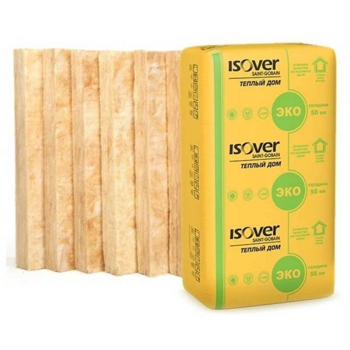 Утеплитель Isover Изовер Тёплый Дом Плита 50х610х1170 в Армавире